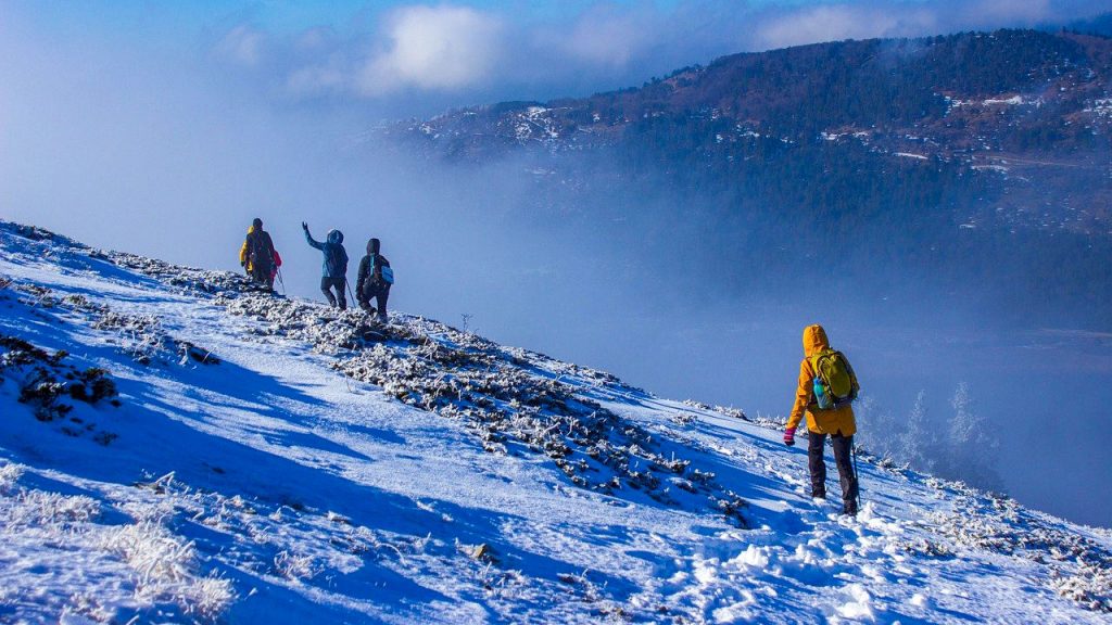 Hiking, Winter, Mountain, overseas adventure travel 2024