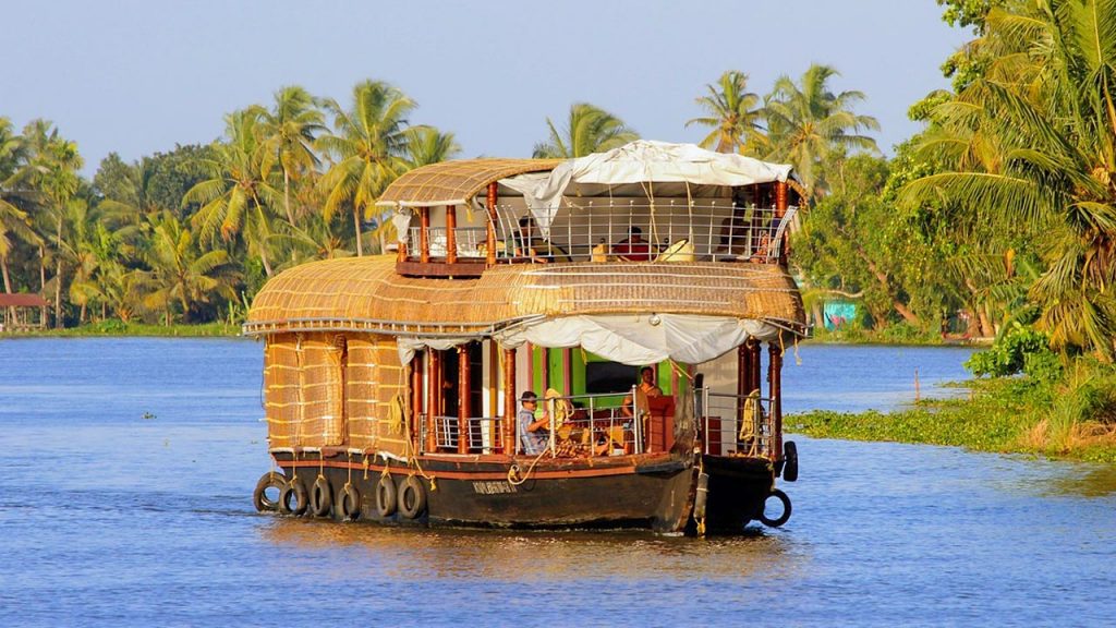 Houseboat Kerala, best places to visit in India