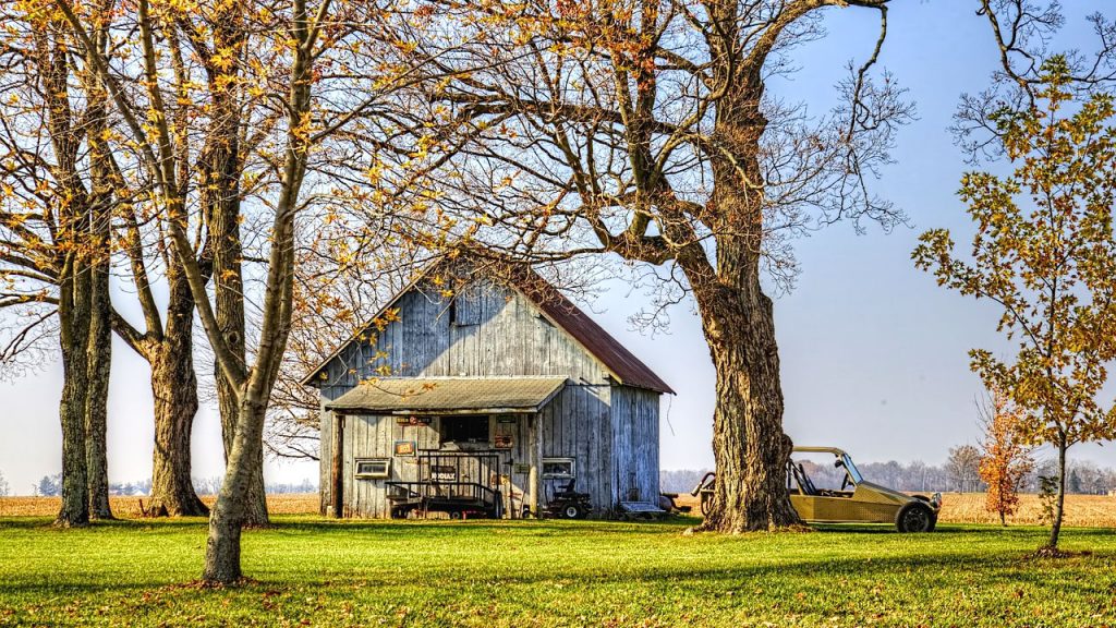 Barn Rustic, romantic vacation spots in Ohio